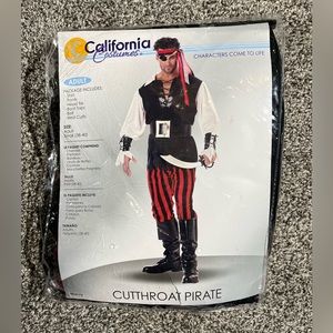 Cutthroat Pirate by California Cosutmes Men's Small